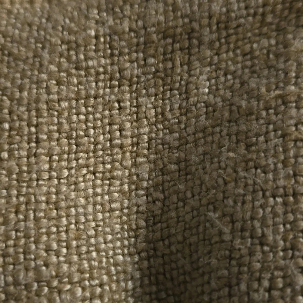 ❤️BUY 2 GET 1 FREE  West Elm Luxurious Tan Bedding Viscose Linen Throw, Natural